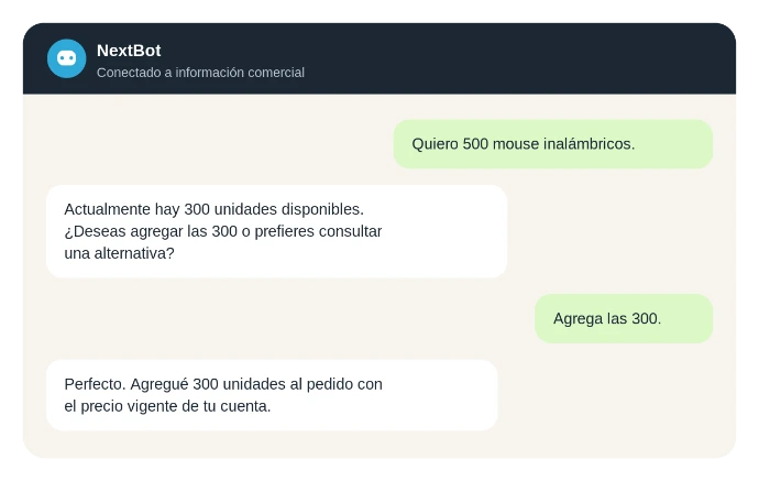 Agente de ventas con IA